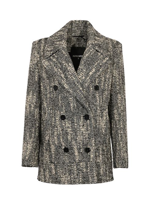 Cappotto corto doppiopetto in misto cotone e lana Patrizia Pepe | 2O0213 A669F2SQ